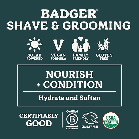 Badger, Beard Oil, Vanilla & Bergamot (29.6 ml)