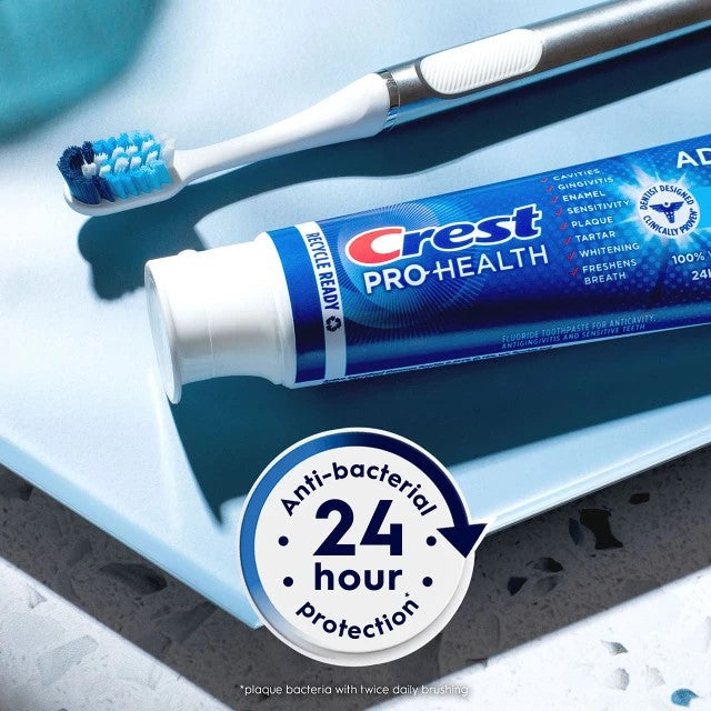 Crest, Pro Health Advanced, Fluoride Toothpaste, Extra Whitening, 99 g