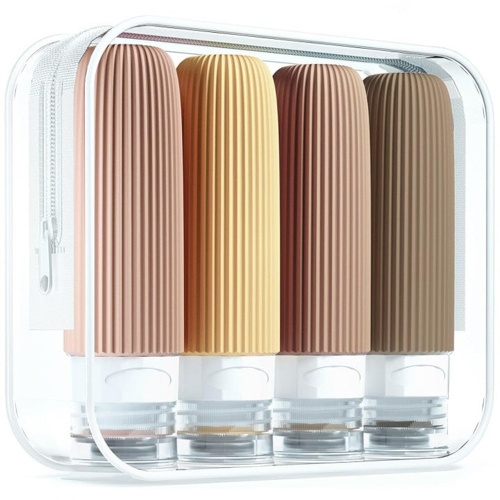 Glivary Travel Bottles Kit for Toiletries 90ml
