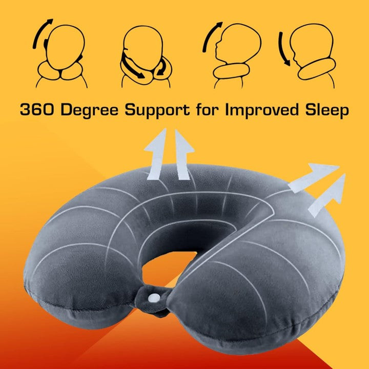 Billebon Premium Neck Pillow Eye Mask Combo